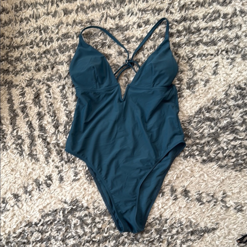 Teal One-Piece Swimsuit